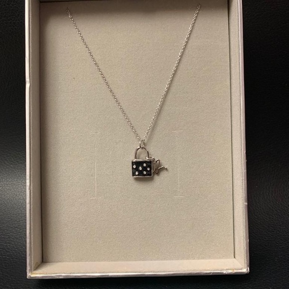 Agnes B. Lock Necklace - Picture 2 of 3